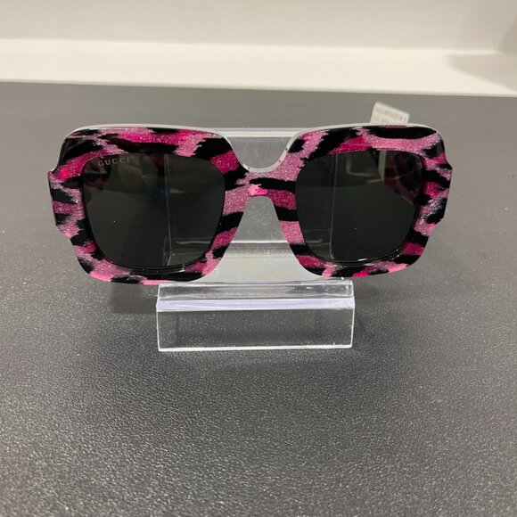 NWT Gucci Pink/Black/Gold Sunglasses (JB1329) - Picture 1 of 6